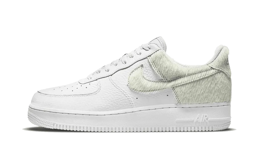 Nike Air Force 1 Low White Pony Hair Heel (W) – Sneaker Legende